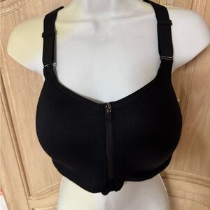 NEW . PINK Victoria's Secret Black Crop Top